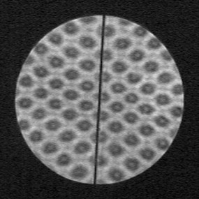 spot grid with astigmatism