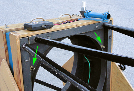 collimating the primary mirror