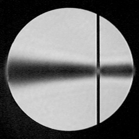 a spot inside the roc of an astigmatic spheroid