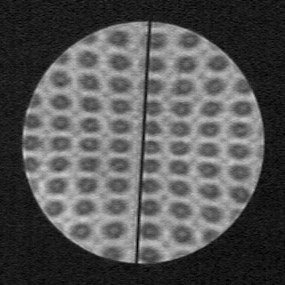 spot grid with astigmatism