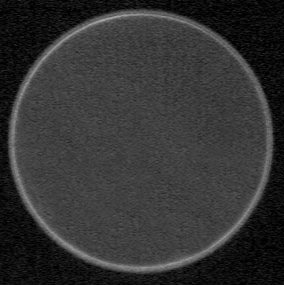 a sphere nulled with a spot