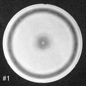 a spot nulls a zone of a stigmatic paraboloid