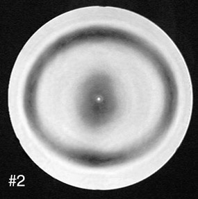 a spot nulls a zone of an astigmatic paraboloid